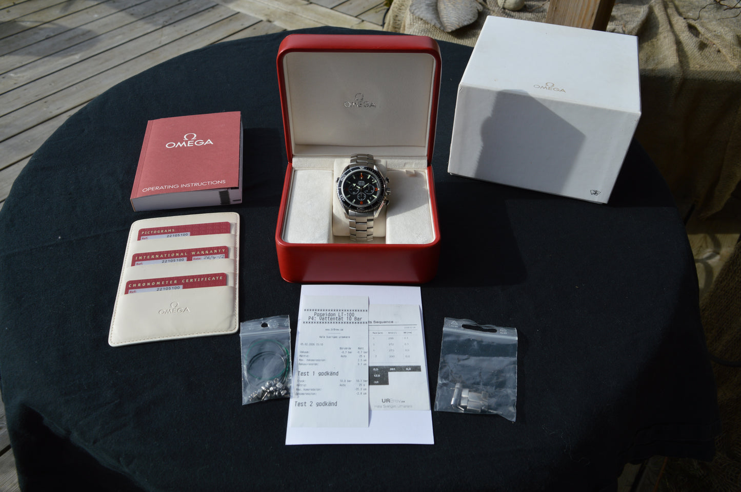 Omega Seamaster Planet Ocean XL Co-Axial Chronograph 45.5 mm 04/2012