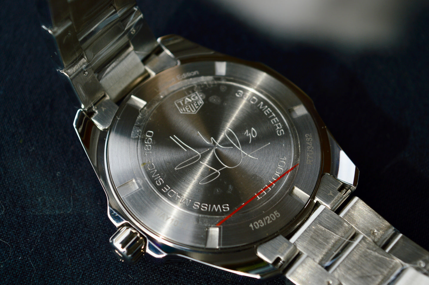 TAG Heuer Aquaracer Henrik Lundqvist Special Edition // Aldrig använd!