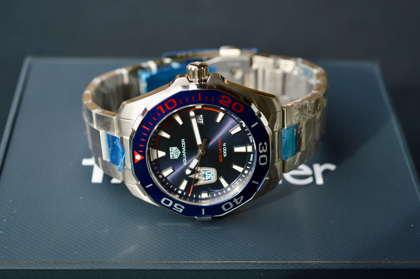 TAG Heuer Aquaracer Henrik Lundqvist Special Edition // Aldrig använd!
