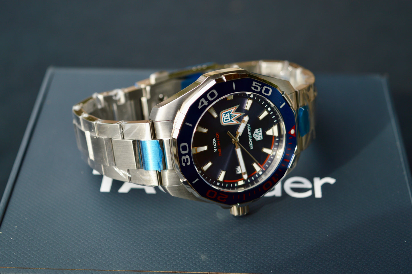 TAG Heuer Aquaracer Henrik Lundqvist Special Edition // Aldrig använd!