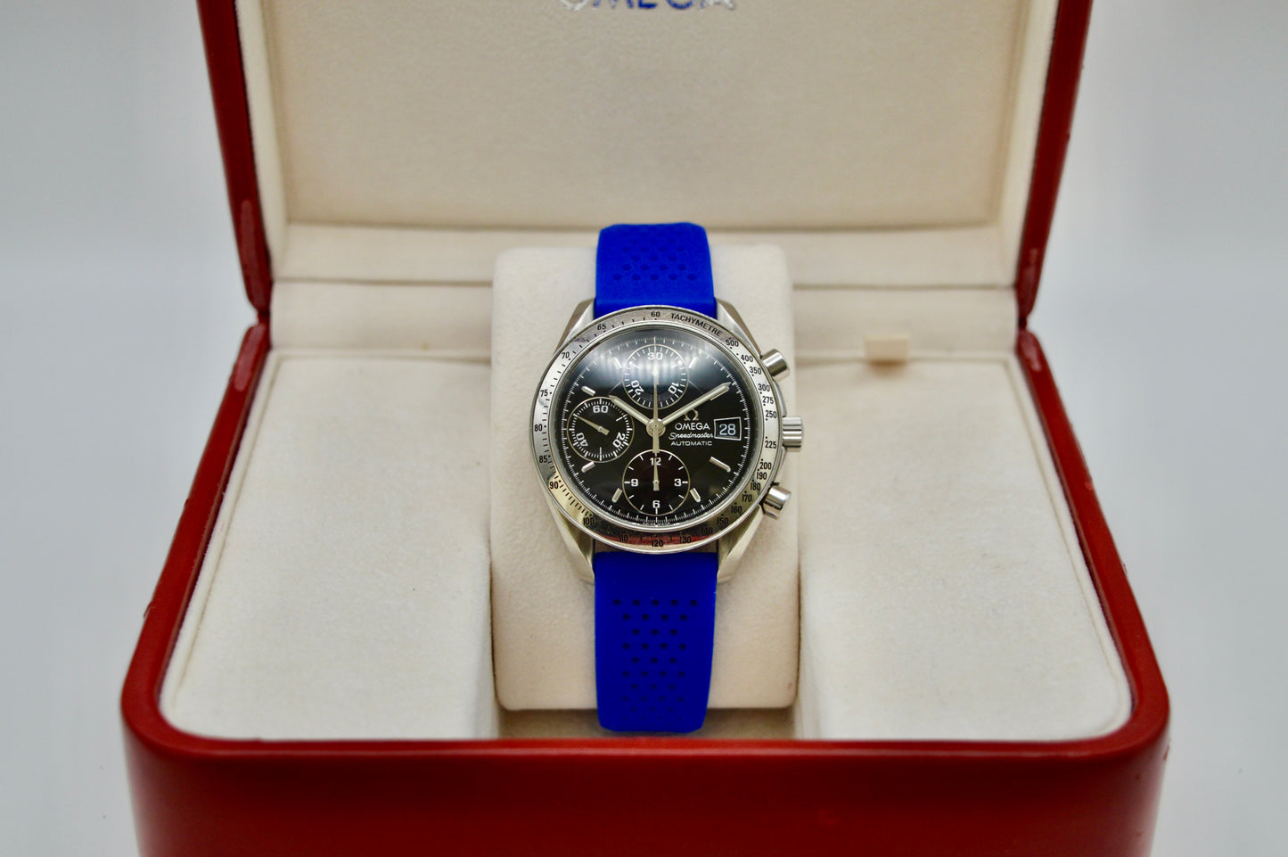 Omega Speedmaster Date, Automat, Chronograph, 39 mm, referensnummer 3513.50.00.
