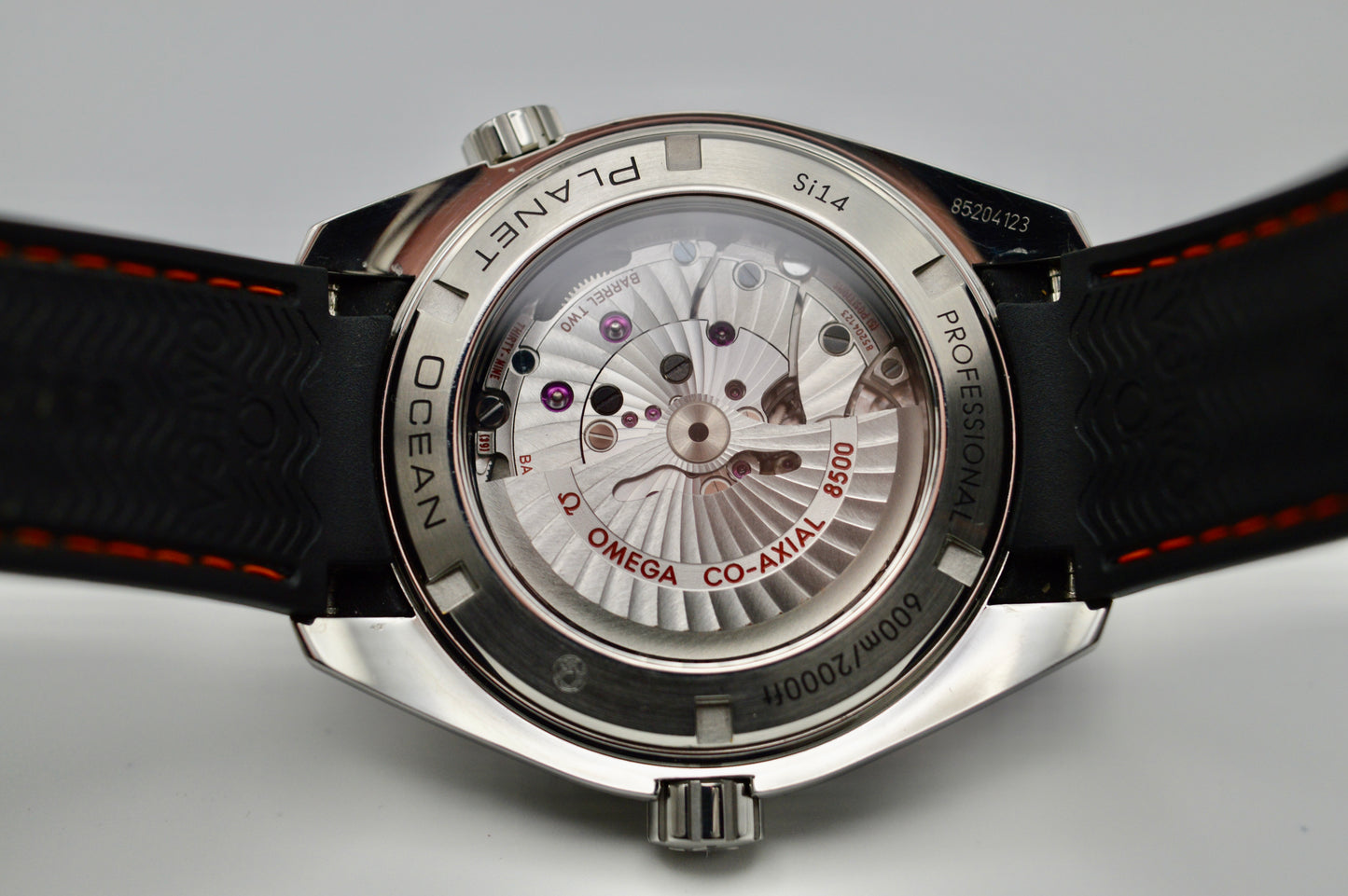 Omega Seamaster Planet Ocean XL Co-Axial 45.5 mm Orange bezel