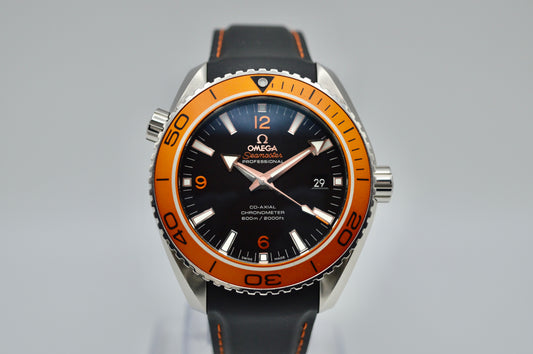 Omega Seamaster Planet Ocean XL Co-Axial 45.5 mm Orange bezel